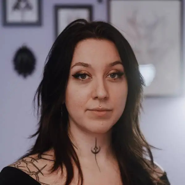 Portrait of Eileen, Tattoo Artist at Ragequit Tattoo Piercing Zurich